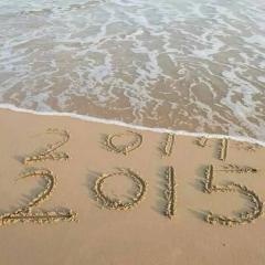 2014 2015 at the beach