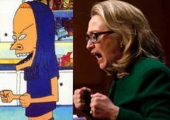 Hillary Clinton Reminds me of Beavis