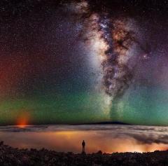 The Milky Way from Hawaii
