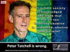 Peter Tatchell is wrong quote about sex with children not being harmful