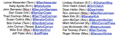 20 RINO Republicans who spit on the Constitution and voted for Obamacare