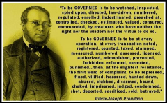 To be Governed Pierre-Joseph Proudhon Quote