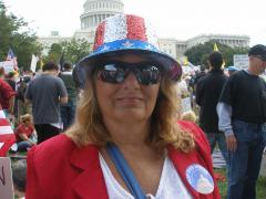 Me in front of the Capitol - DC - 08 - March and Protest Liberal Agendas
