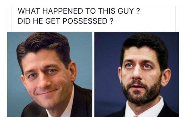 Has Paul Ryan Become Possessed