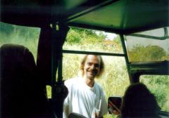 Adrian Spohn with Safari Jeep 1993