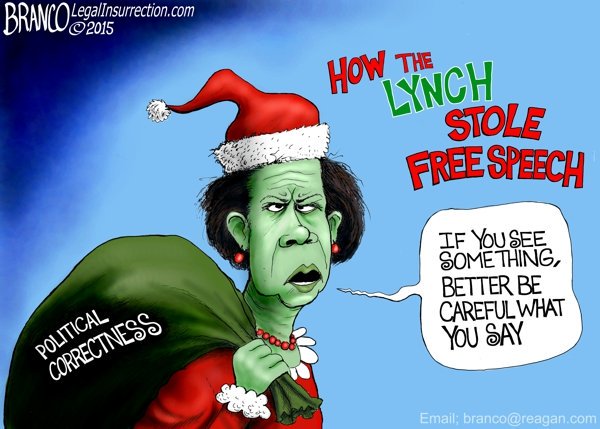 How the Lynch stole free speech
