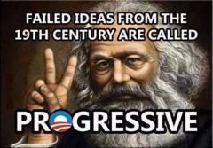 Failed ideas from the 19th century are called progressive