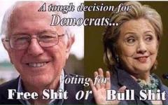 Tough Choice for Democrats 2016 Free Sht or Bull Sht