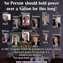 Term Limits NOW No person should hold power over a nation for this long