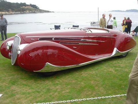 1939 Delahaye 165 V-12, coachwork by Figoni et Falaschi