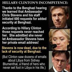 Hillary Clinton&#039;s Incompetence in Benghazi