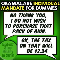 Obamacare Individual Mandate for Dummies