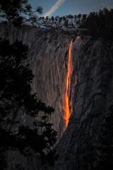 Fire Fall Fire Waterfall