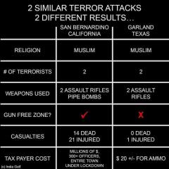 2 similar terror attacks 2 different results