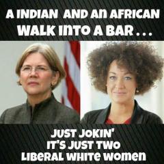 An Indian and an African walk into a bar 2 Liberal White Women Joke