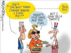 Hillary Clinton the best little change maker