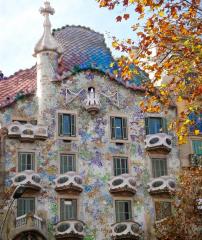 Gaudi building Barcelona