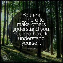Understand yourself