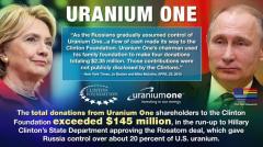 Russians and Uranium One made donations to the Clinton Foundation