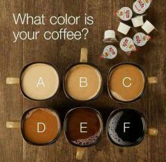 What color is your coffee
