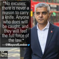London Mayor - Never a reason to carry a knife