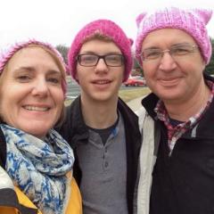 Red Hen Pussy Hat Family