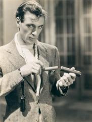 Gary Cooper with gas gun 1931