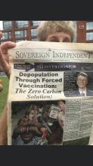 June 2011 sovereign independent paper - DEPOPULATION THROUGH FORCED VACCINATION BILL GATES