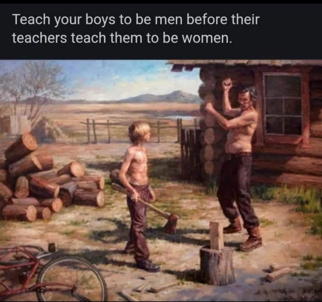 TEACH YOUR BOYS