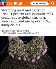 Yes the globalists really do want the peasants to eat bugs