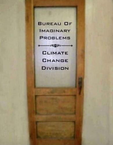 Bureau of imaginary problems Climate Change division