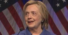 Clinton - picture of her after campaign