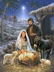 Jesus Christ the savior of the world was born - a cause to rejoice CHRISTMAS