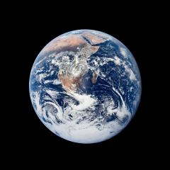 NASA took this photo of earth on Dec 7 1972