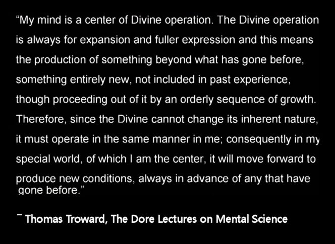 My mind is the center of divine inspiration