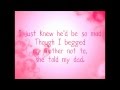You&#039;ll Always Be My Baby -- Sara Evans (lyrics)