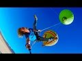 WooHoo Epic Hot Air Balloon Rope Swing in 4K #incredouble