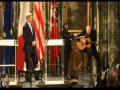 Are You F-in Kidding Me? James Taylor Sings Live in Paris France, with John Kerry