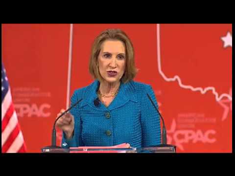 Carly Fiorina CPAC 2015 Full Speech Bashes Hillary in CPAC Speech