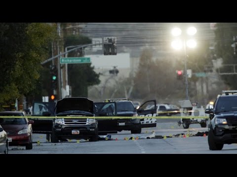SHOCK VIDEO: SAN BERNARDINO TERRORIST GUN BATTLE WITH COPS