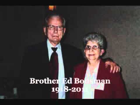 Tribute to Bro. Ed Bousman