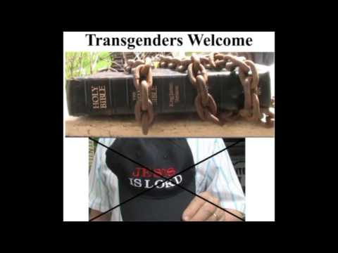 Transgenders Welcome, Bible and Prayers Keep Out