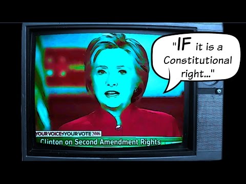 Hillary Won&#039;t Say the 2nd Amendment Is a Constitutional Right