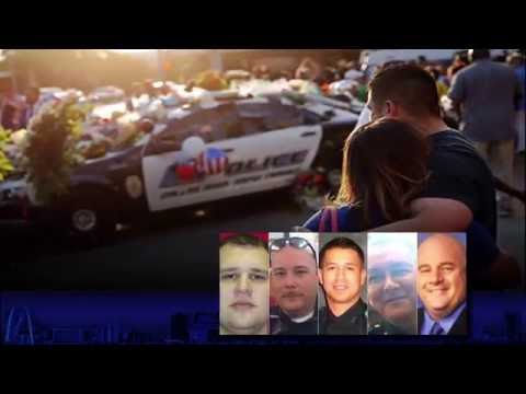 DALLAS Tribute Our Fallen Officers