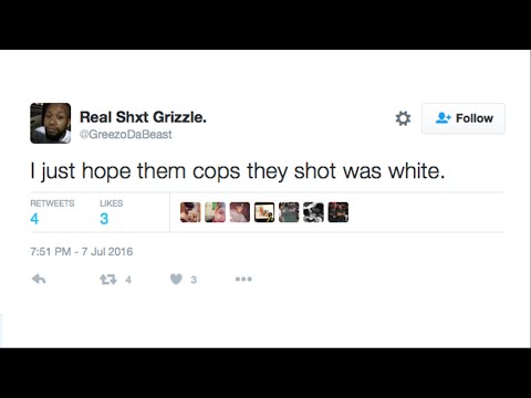 Black People &quot;Glad&quot; Dallas Cops Shot and Killed During Protest