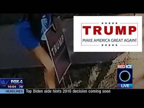 Tolerant Lefties Stealing Trump Signs Across the Country
