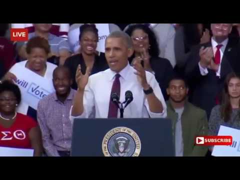 Obama Gets Angry In Fayetteville, NC