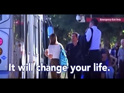 SHOCKING POLITICAL AD SHOWS THE ELITES IN THEIR CARS AND THE SLAVES GETTING ON THEIR BUS.