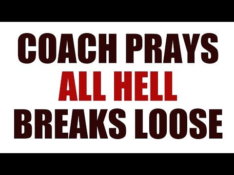 Wakulla Middle School football team: COACH PRAYS. ALL HELL BREAKS LOOSE.