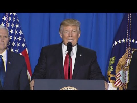 President Donald Trump Speech at Department of Homeland Securit (1/25/2017)